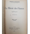 Le Miroir des Heures, Henri de Régnier (Mercure de France, 1914)