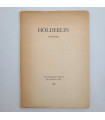 Poèmes, Hölderlin (GLM, 1965)